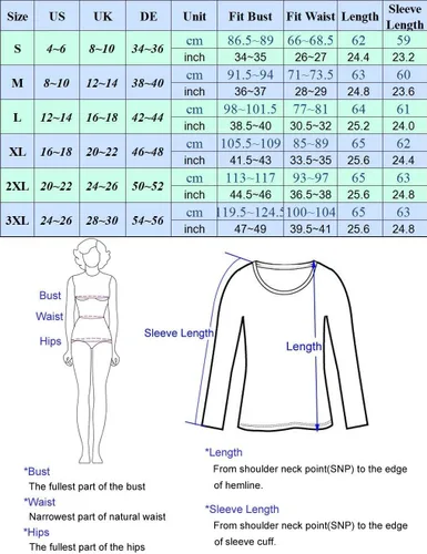 Vista 3 de Grace Karin - Blusa de manga larga de malla transparente para mujer