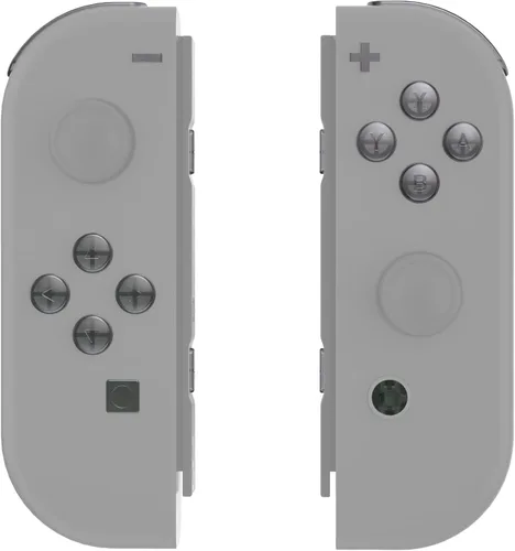 Vista 7 de eXtremeRate Llaves de dirección ABXY de repuesto de color negro transparente SR SL R ZR ZL ZL con botones de gatillo, juego completo de botones