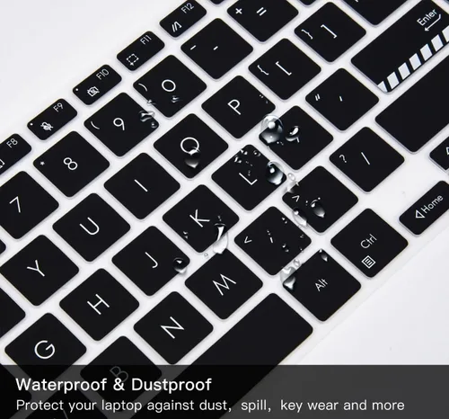 Vista 7 de 2 fundas de teclado para ASUS VivoBook 16X 16 F1605 F1605VA M1605 F1603 M1603 X1603, VivoBook Pro 16X OLED K3605 K6602 N7601 TN3604, VivoBook 15