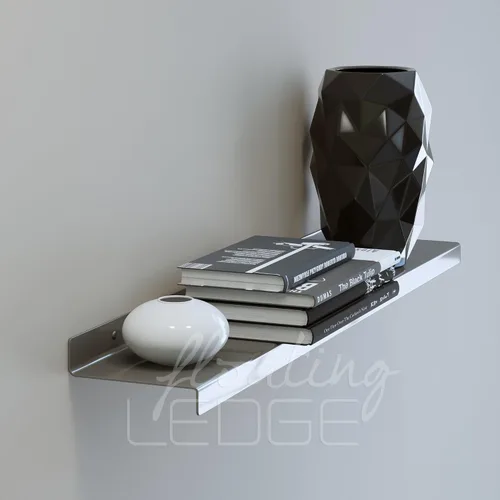 Vista 3 de Overthe Range - Estante flotante/reversible, estante para especias, exhibición de tazas de 29.9 in de largo