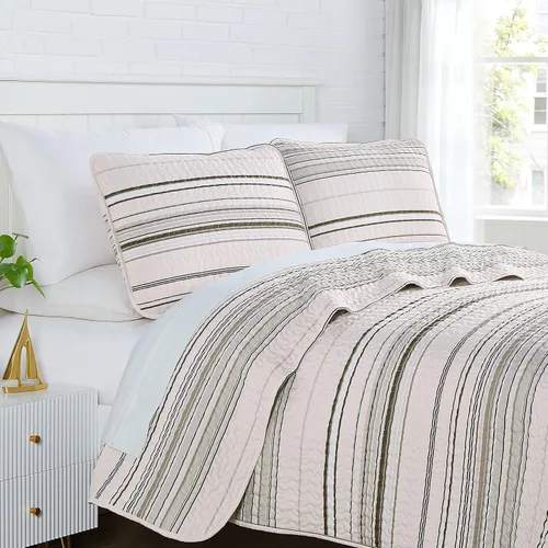Vista 41 de Southshore Fine Linens, The Brickyard Collection -Juego de edredón ligero