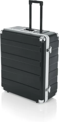 Vista 8 de Gator Cases Moldeado Pop-Up Mixer Case w/Wheels, 12U, 6.5" Profundidad (G-MIX-12 PU)