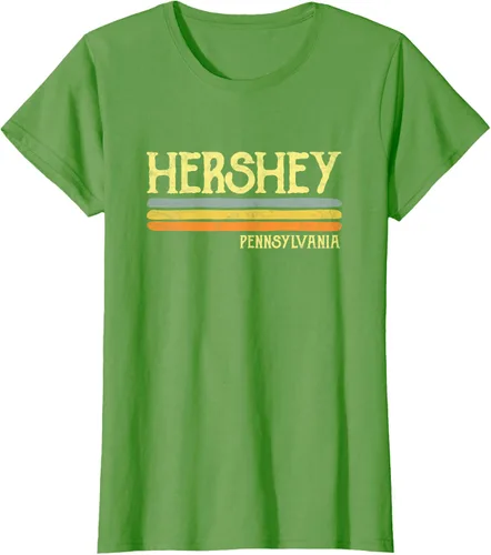 Vista 4 de Camiseta vintage de regalo de recuerdo de Hershey Pennsylvania PA, Negro, S