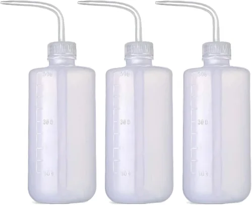 Vista 5 de BEADNOVA Botella exprimible para regar plantas, 8.5 fl oz, 8 onzas, pequeña regadera de plástico para plantas de interior y suculentas (3 unidades)