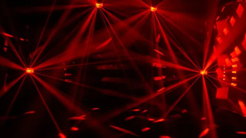 Vista 5 de CHAUVET DJ JAM Pack - Efecto de iluminación de proyección dorada con máquina de niebla y lavado UV / estroboscópico Efectos láser y estroboscópicos