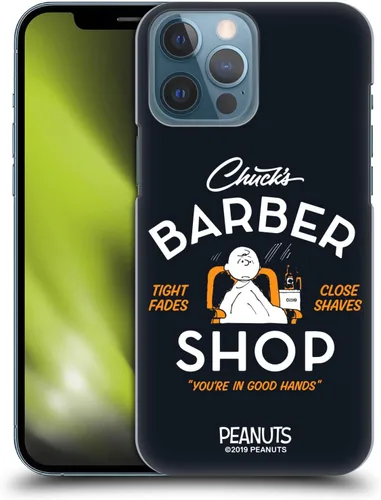 Vista 29 de Head Case Designs Carcasa rígida con licencia oficial de Peanuts Charlie Brown Chuck Barber Shop compatible con Apple iPhone 7/8/SE 2020 y 2022