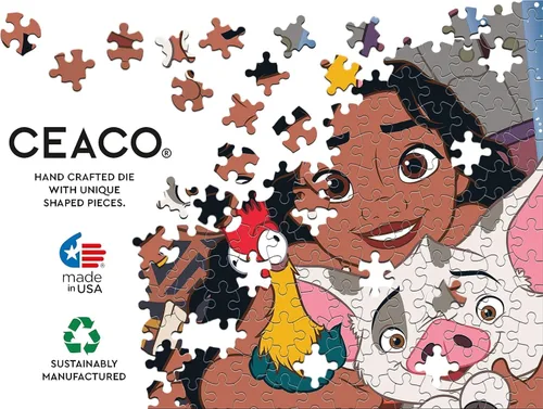 Vista 8 de Ceaco - Rompecabezas de 200 piezas con moana y selfies de Disney