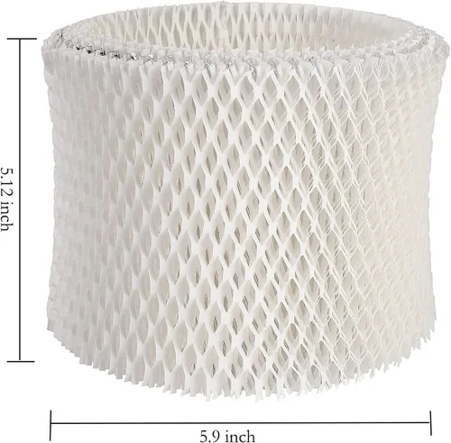 Vista 2 de Paquete de 6 filtros de absorción de humidificadores de repuesto compatibles con humidificadores Honeywell HAC-504, HAC-504AW, HCM-350, HCM-300T
