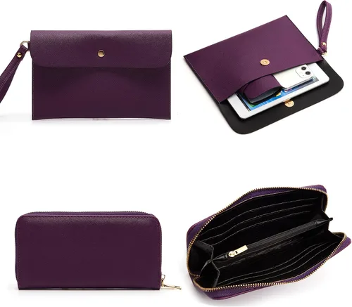 Vista 8 de Soperwillton - Juego de bolsas para mujer a la moda, 5