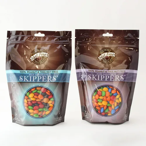 Vista 8 de Vermont Nut Free Chocolates Skippers® (chocolate oscuro) 16 onzas, 2 bolsas, sin nueces, sin huevos, Kosher