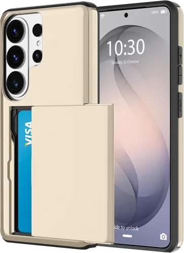 Vista 41 de Funda tipo cartera para Samsung Galaxy S22 con ranura para 2 tarjetas de crédito Funda a prueba de golpes Hybrid Heavy Duty Protection Armor Funda