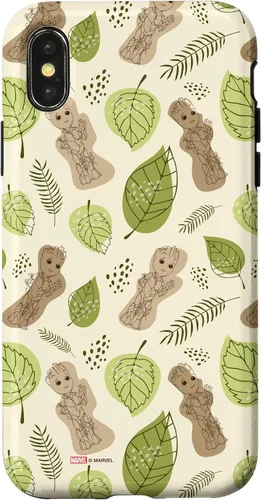 Vista 5 de Funda con diseño de hojas de Groot para iPhone 16 Marvel Studios