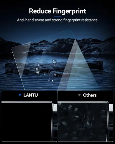 Vista 9 de 4 unidades de protector de pantalla para coche para 2023 2024 2025 Kia Niro SG2 Accesorios Pantallas panorámicos duales y protector de pantalla