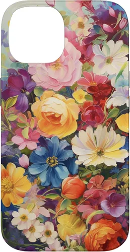 Vista 4 de Watercolor Flower Garden Botanical Art Case for iPhone 17