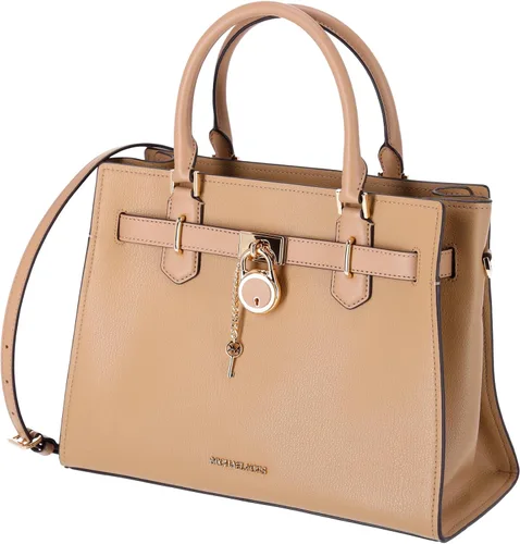 Vista 4 de Michael Kors Hamilton - Bolso cruzado mediano con cremallera superior, piel de guijarros