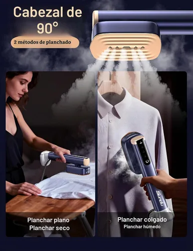 Vista 5 de Sundu Vaporizador de viaje para ropa, (6.1 fl oz+3.4 fl oz) 2 tanques Zafiro