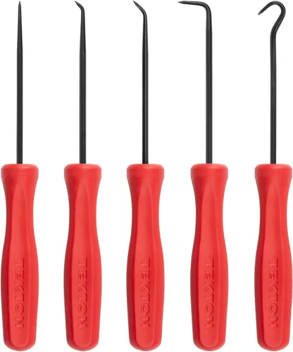 Vista 17 de TEKTON Juego de picos y ganchos puntiagudos con funda (5 piezas) PNH90402 Fabricado en EE. UU