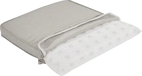 Vista 4 de Classic Accessories Montlake - Cojín redondo de espuma con funda extraíble, Gris Heather