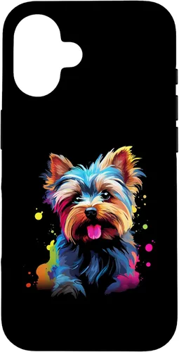 Vista 32 de Yorkie Funda para iPhone 17