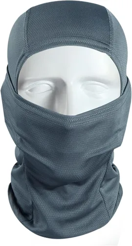 Vista 2 de Máscara facial de camuflaje militar, bandana, pasamontañas, capucha para hombres y mujeres, entrenamiento táctico, ciclismo, esquí, resistente al