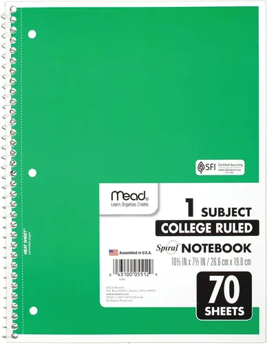 Vista 7 de Mead - Cuadernos con espiral