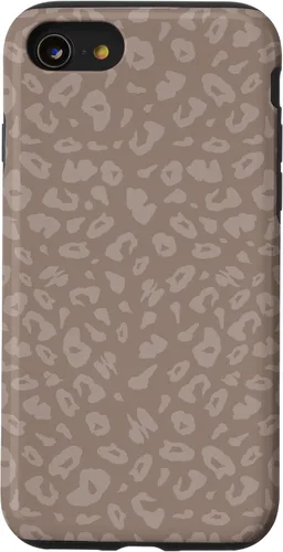 Vista 18 de Neutral Tan - Chic Elegant Leopard Animal Funda con patrón de impresión para iPhone 17