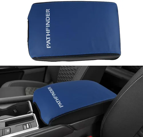 Vista 10 de LEXLEY, Funda protectora de piel impermeable con logotipo de Pathfinder, funda protectora de cuero antiarañazos para Nissan 2022 2023 2024 2025 2026