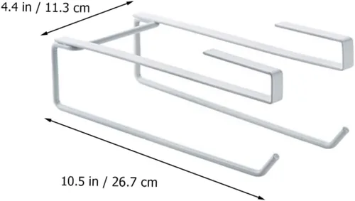 Vista 5 de Soporte para toallas de pared para baño, cocina, diseño moderno y ahorro de espacio