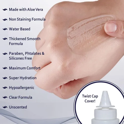 Vista 2 de Gel de transmisión transparente - Botella de 8.5 oz