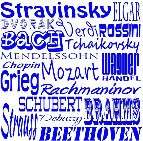 Vista 2 de CafePress Classical Composers - Taza de café de cerámica de 11 oz (11.0 fl oz)