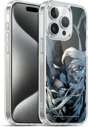 Vista 173 de Head Case Designs Funda de gel Hush con licencia oficial de Batman DC Comics #608 (protección de grado militar) compatible con Apple iPhone 7