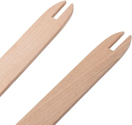 Vista 6 de HomeSoGood 2 piezas de madera de haya para manualidades de punto, accesorios de costura, tejido de bricolaje
