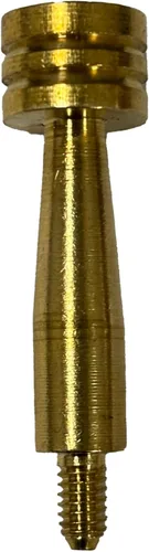 Vista 3 de Birchwood Casey Brass Push Jag Durable Versatile Gun Maintenance Scrubbing Cleaning Tight Fit Pointed Tip Tool for 257