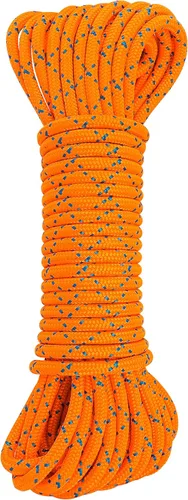 Vista 8 de GM CLIMBING 8mm (5/16in) Cuerda de Accesorio de Cuerda de Cordón Doble Trenzado Pre Cortada CE/UIAA