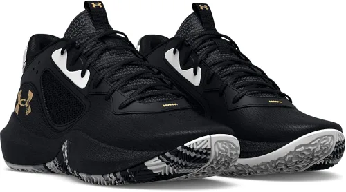 Vista 6 de Under Armour Tenis de baloncesto unisex para niños preescolares Lockdown 6