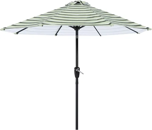 Vista 48 de ABCCANOPY 7.5FT Patio Umbrella Outdoor 6 RibsTable Umbrella(Brown)