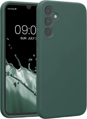 Vista 76 de kwmobile Funda compatible con Samsung Galaxy A13 4G - Funda delgada de silicona TPU - Acabado suave al tacto - Amarillo radiante