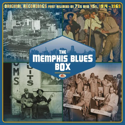 Vista 2 de The Memphis Blues Box Original Recordings First Released On 78s And 45s, 1914-1969