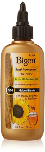 Vista 8 de Bigen Color de cabello semipermanente #A4 Amber, 3 onzas