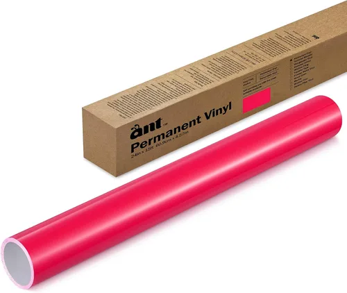 Vista 27 de ANT Melocotón, rollo de vinilo permanente de 24" x 4,5 m, rollo de vinilo adhesivo, para proyecto DIY, calcomanía, pegatina, compatible con Cricut
