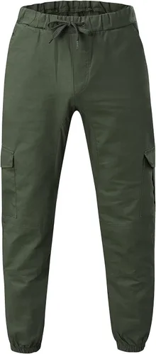 Vista 3 de Vickyleb Cargo Pants for Men Joggers, Men's Sweatpants Big and Tall Jogger Athletic Baggy Workout Pants