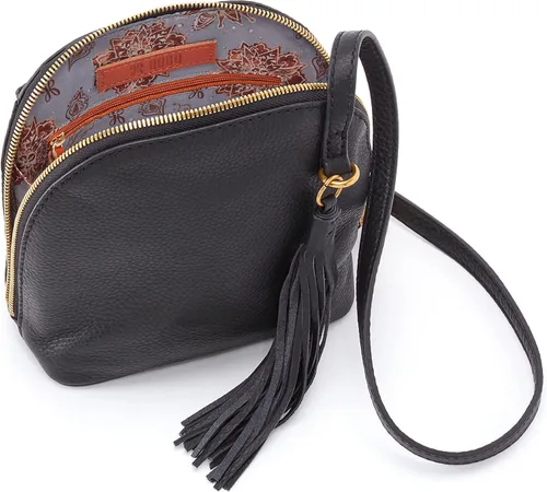 Vista 3 de HOBO Nash - Bolso de mano para mujer correa cruzada ajustable con parte inferior plana e interior forrado bolso duradero y hermoso
