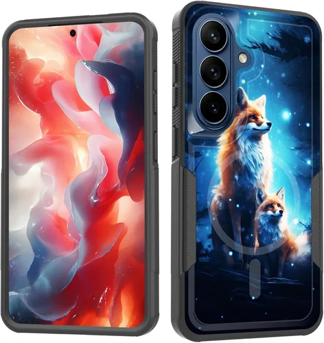 Vista 264 de Funda magnética para Galaxy A16 5G, [compatible con MagSafe] [protección contra caídas de grado militar] Funda resistente a prueba de golpes