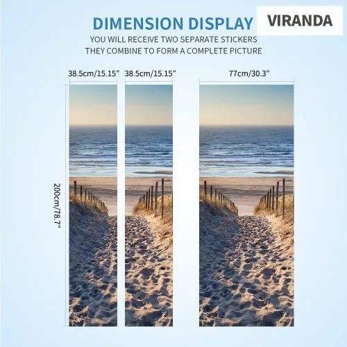 Vista 5 de Adhesivo 3D para puerta, mural para despegar y pegar, papel tapiz de bodega de vino, calcomanías autoadhesivas extraíbles de PVC, impermeable