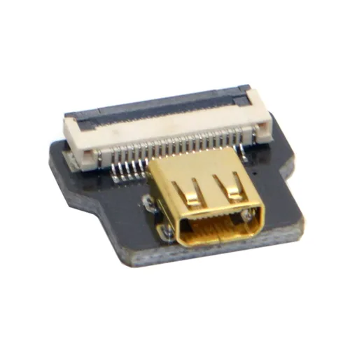Vista 14 de chenyang Espesor 0.012 in Paso 0.020 in 20Pin Cinta Flexible Cable plano 0.65FT/0.2M para conector HDMI, Raspberry Pi, GoPro, Mini Display, Dron