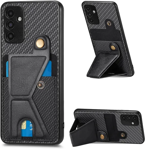 Vista 131 de Funda para Oppo K10x / OnePlus Nord CE 2 Lite 5G Funda para Realme 9 5G / 9 Pro / Q5 / V25 Funda de piel sintética con ranuras para tarjetas