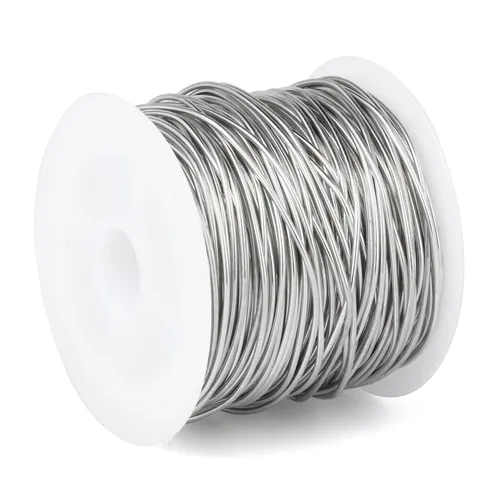 Vista 23 de Alambre de joyería de 492 pies, calibre 32, resistente al deslustre, rollo de alambres de cobre para cuentas a granel para manualidades DIY, Bronce