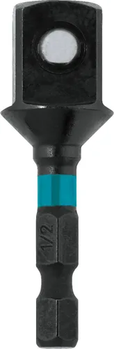 Vista 2 de Makita A-99421 Impactx Adaptador de enchufe de 1/2″ x 2″, paquete de 10, a granel