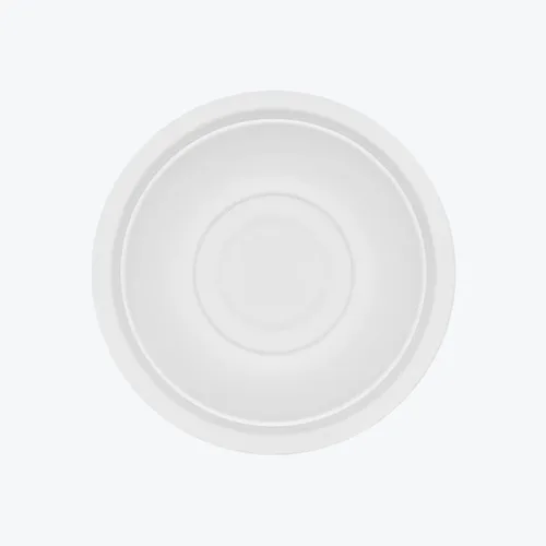 Vista 3 de Cuencos desechables profundos de 12 onzas, 5.3 pulgadas de diámetro, resistentes, 100% biodegradables, aptos para horno, hechos de fibras ecológicas