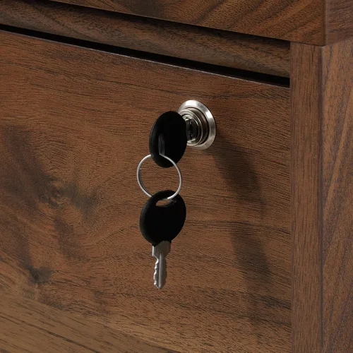 Vista 7 de Sauder Clifford Place Archivador Lateral, acabado Grand Walnut